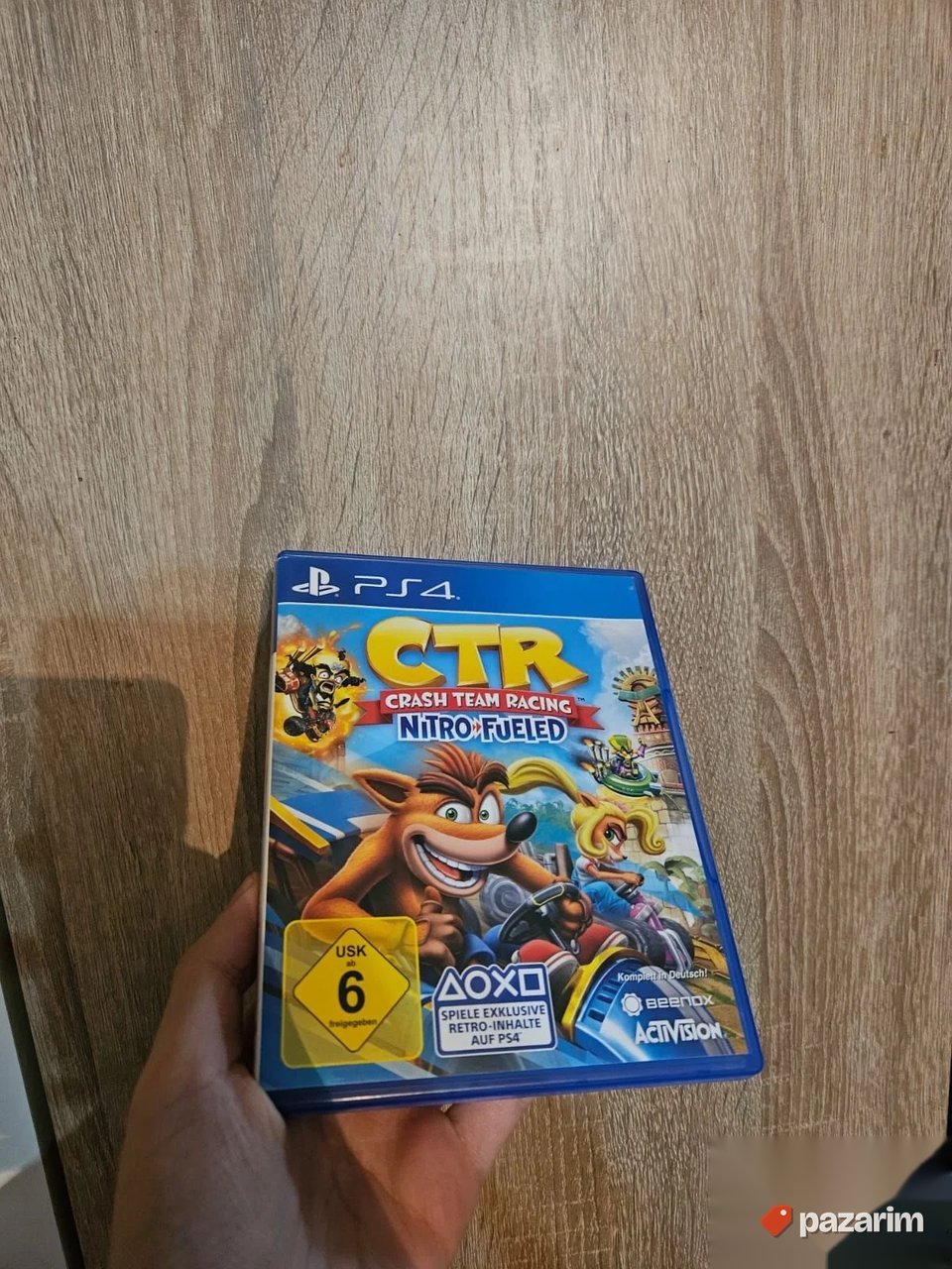 Crash trke PS4 disk