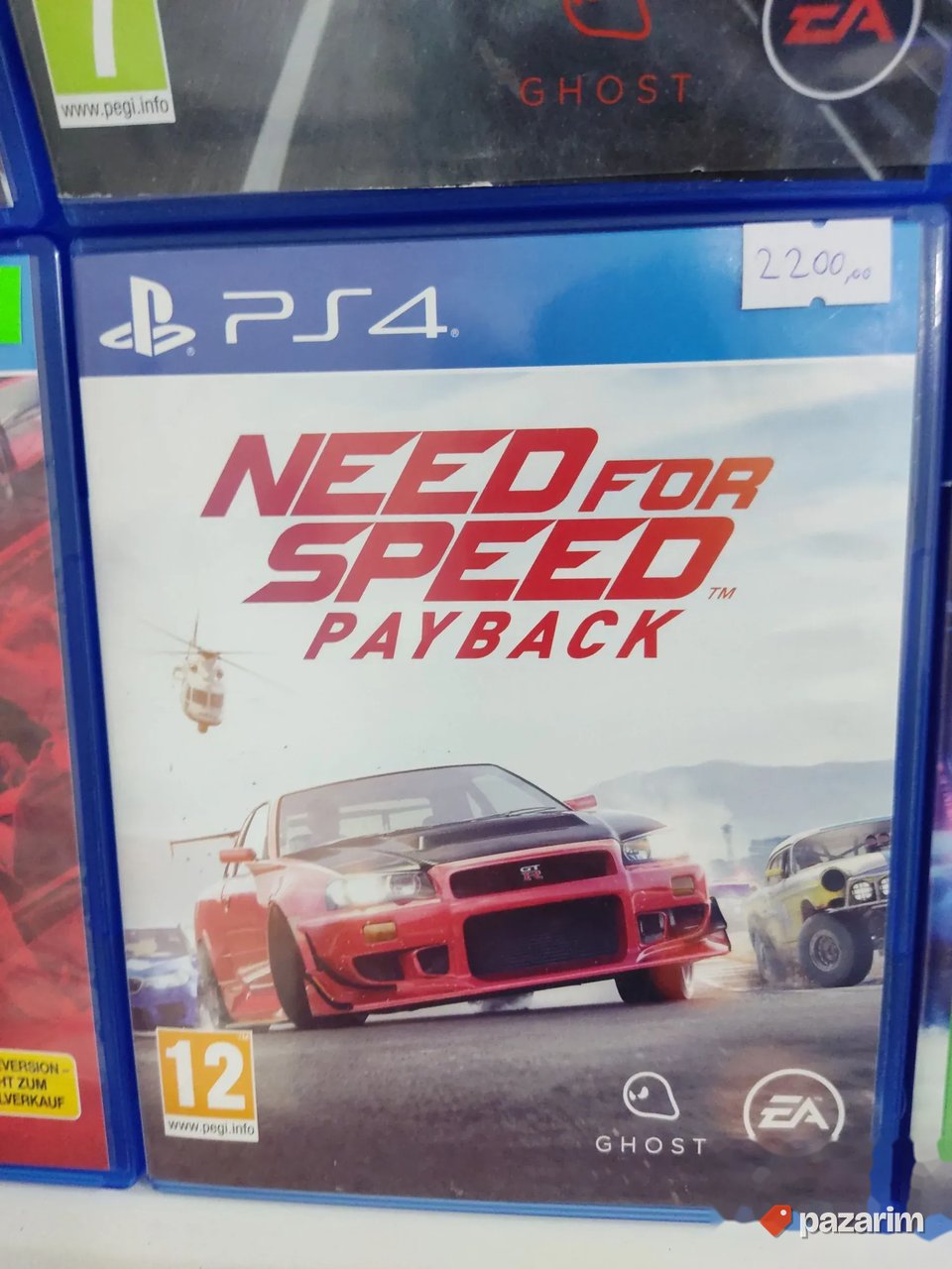 Need for speed payback PS4 disk 1