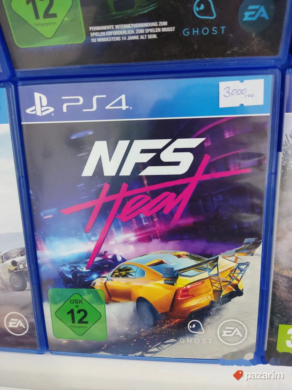 NFS heat PS4 disk 1
