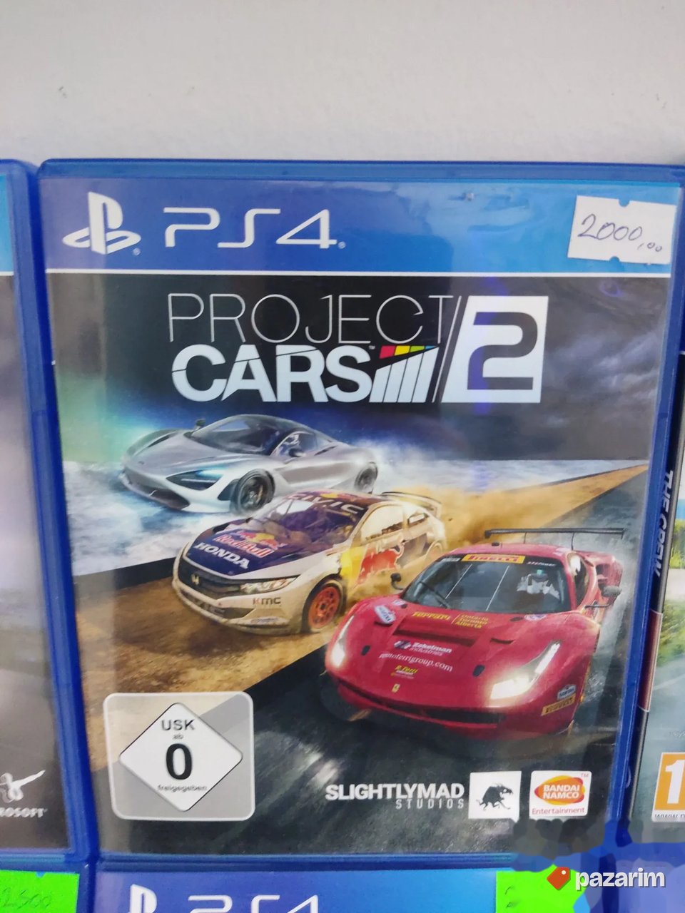 Project Cars 2 PS4 disk