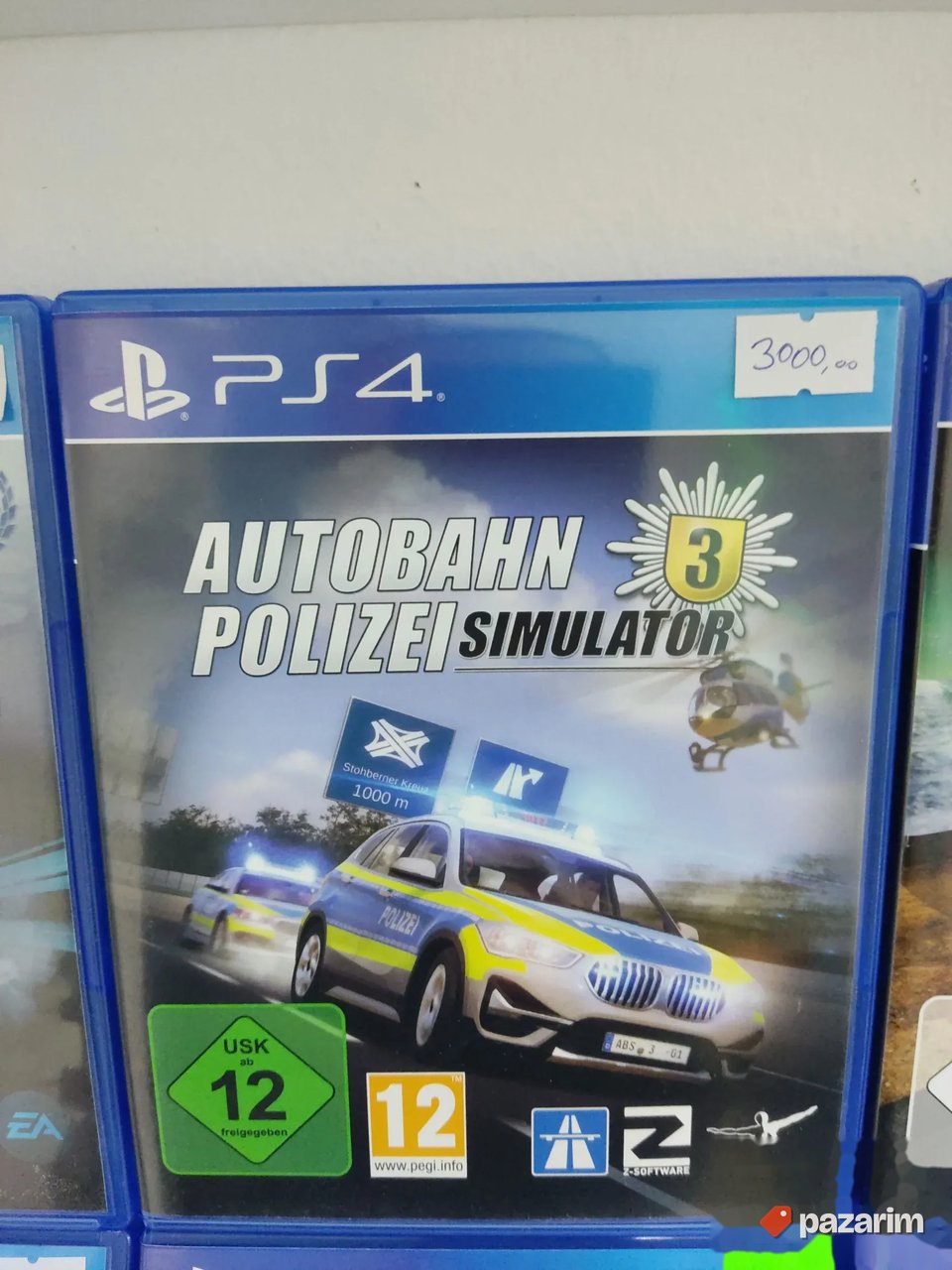 Autoban police Simulator 3 PS4 disk