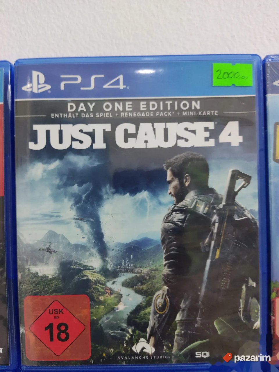 Just Cause 4 PS4 disk