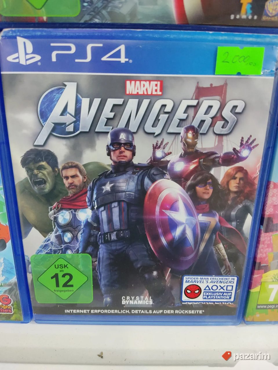 Avengers PS4 disk 1