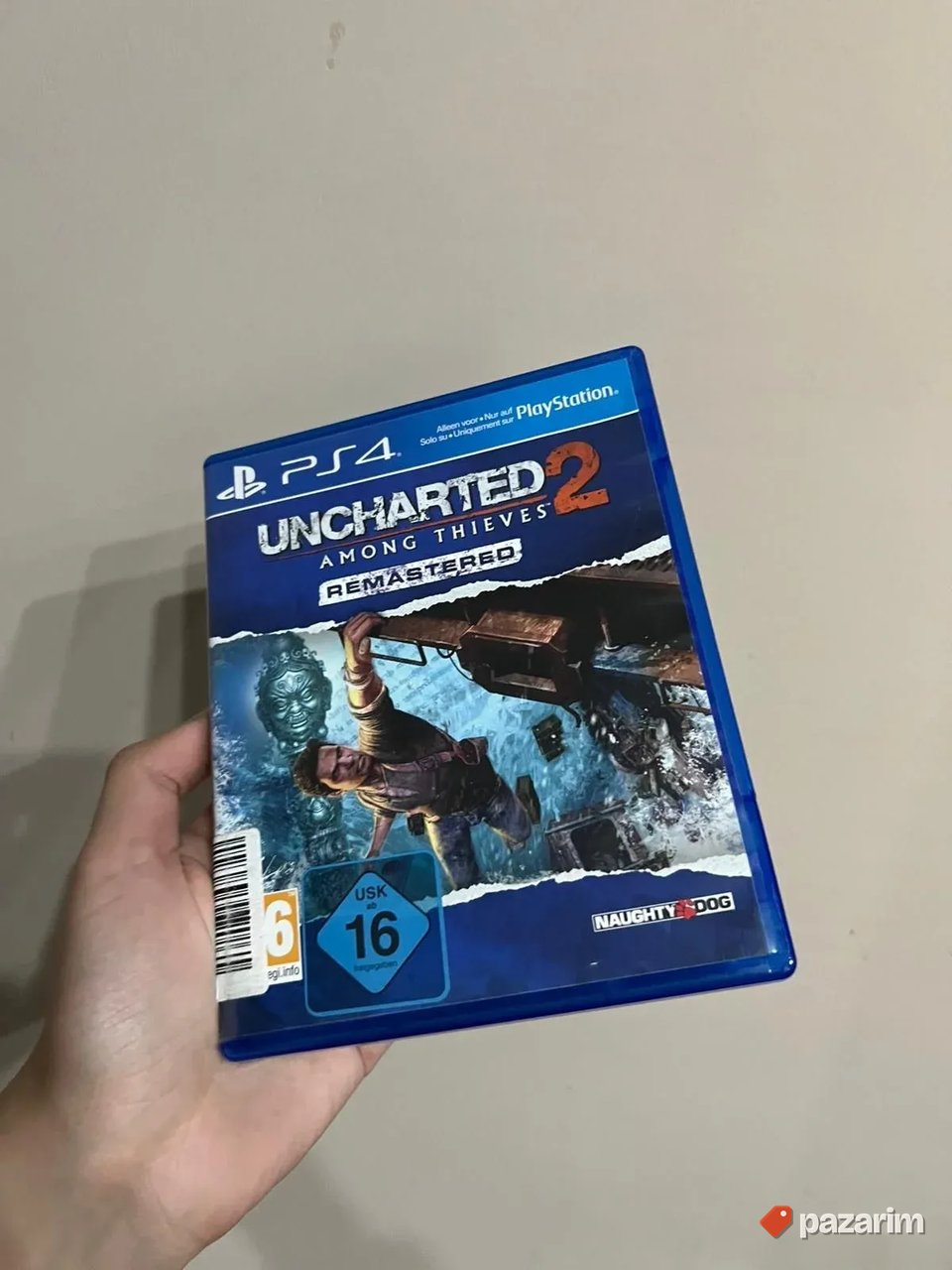 Uncharted 2 Among Thieves ps4 disk 1