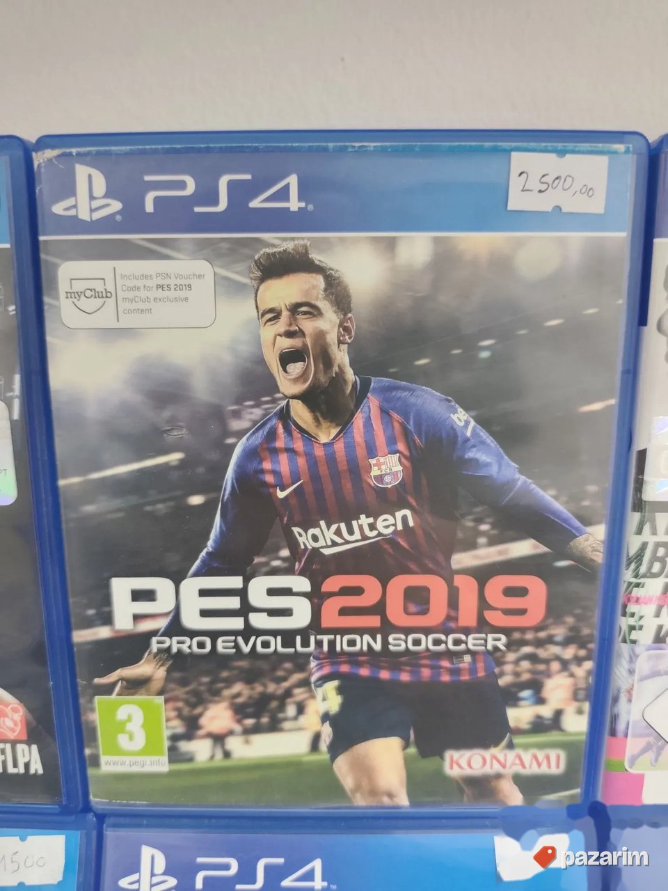 Pes 2019 ps4 disk