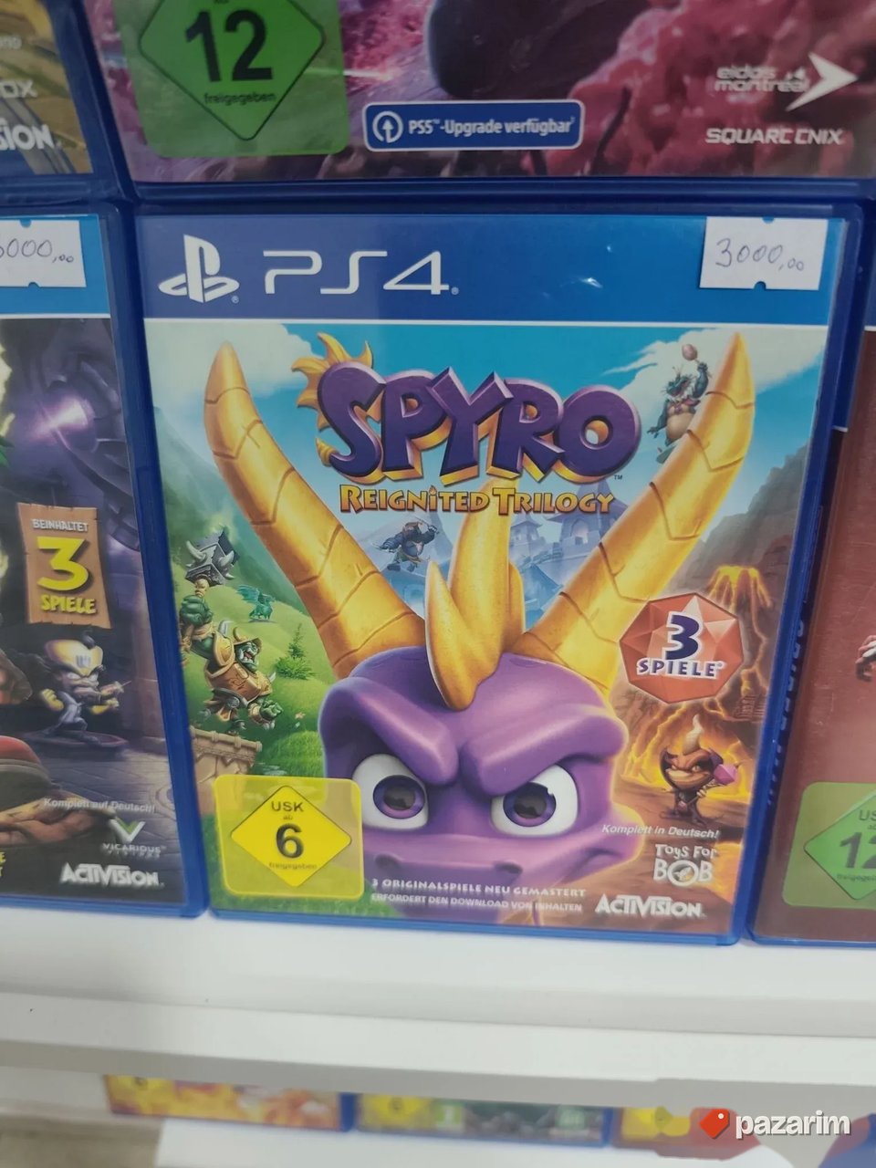 Spyro reignited trylogy PS4 disk