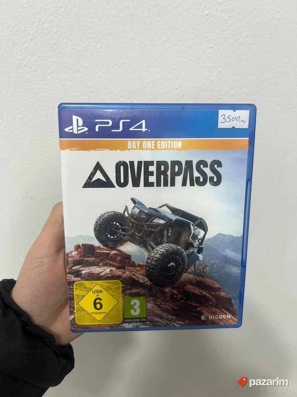 Overpass day one edition PS4 disk
