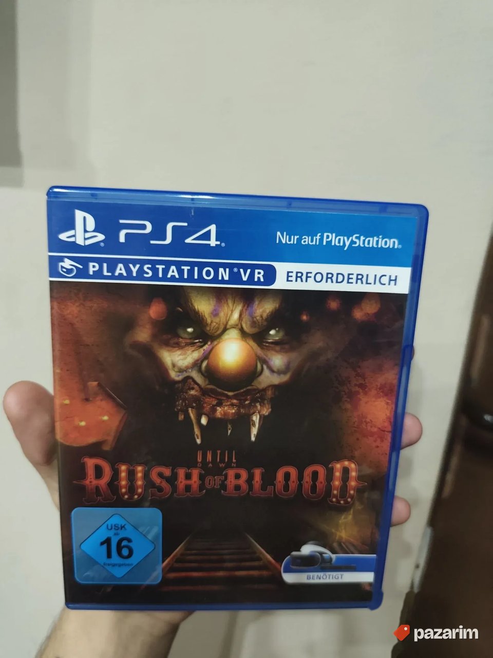 Until Dawn Rush of blood ps4 disk 1