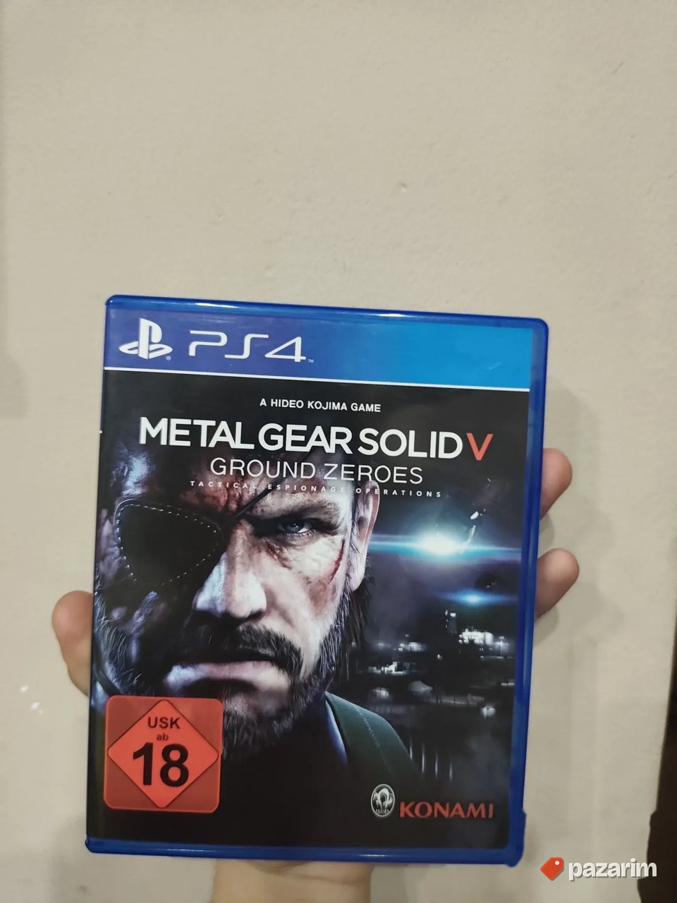 Metal gear solid V ground zeroes ps4 disk 1