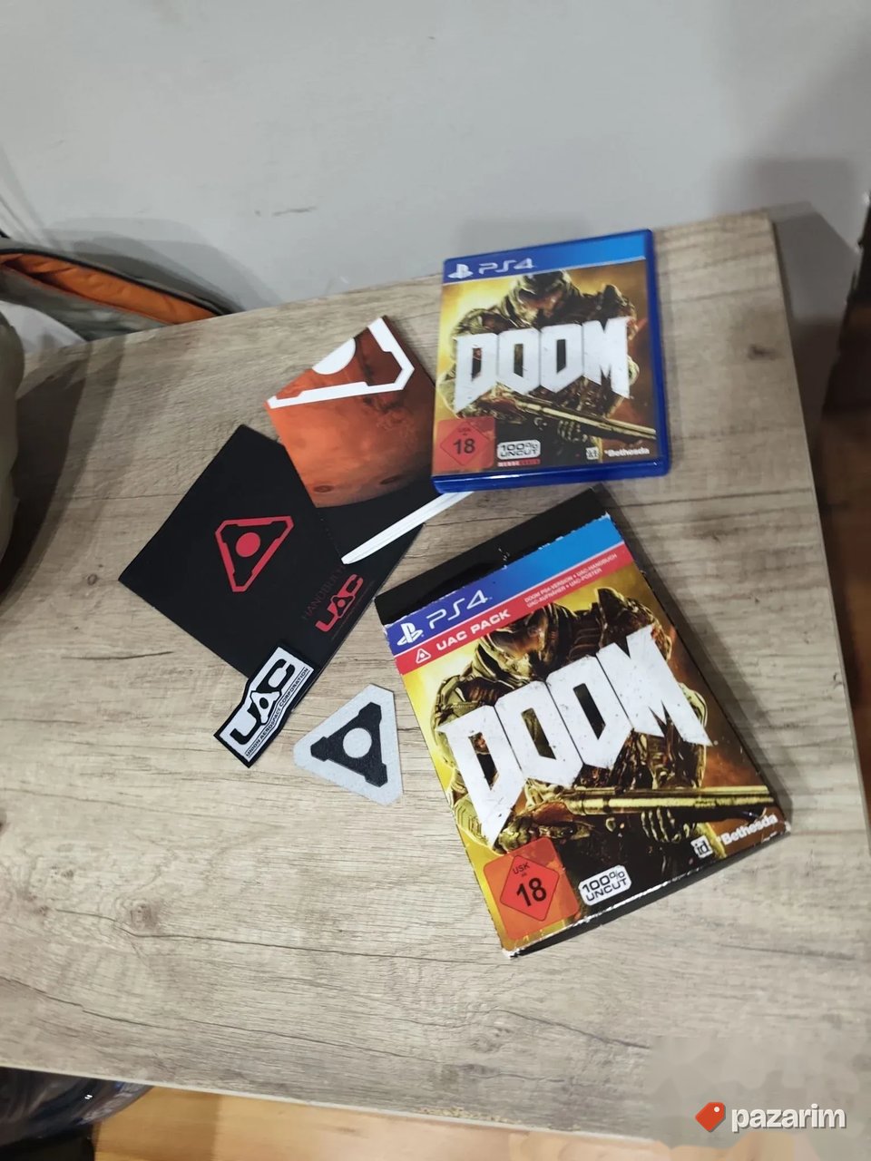 Doom uac pack ps4 disk