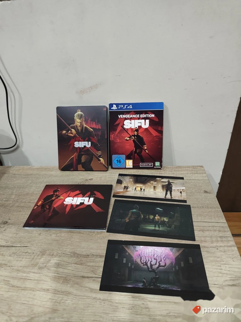 SIFU Vengeance Edition PS4 Original Na disku Steelbook 1
