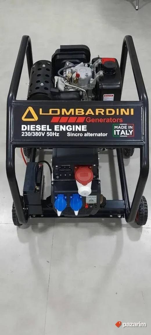 Agregat LOMBARDINI 10kw monofazni trofazni pali na kljuc