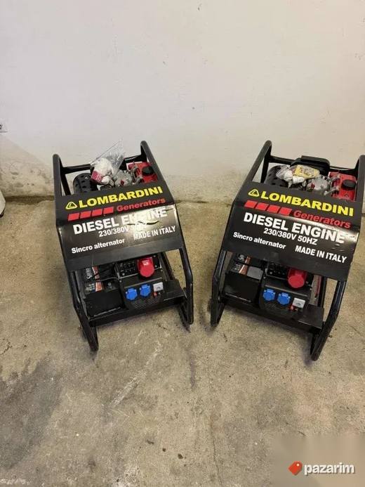 Agregat Lombardini 10 KW dizel - NOVO