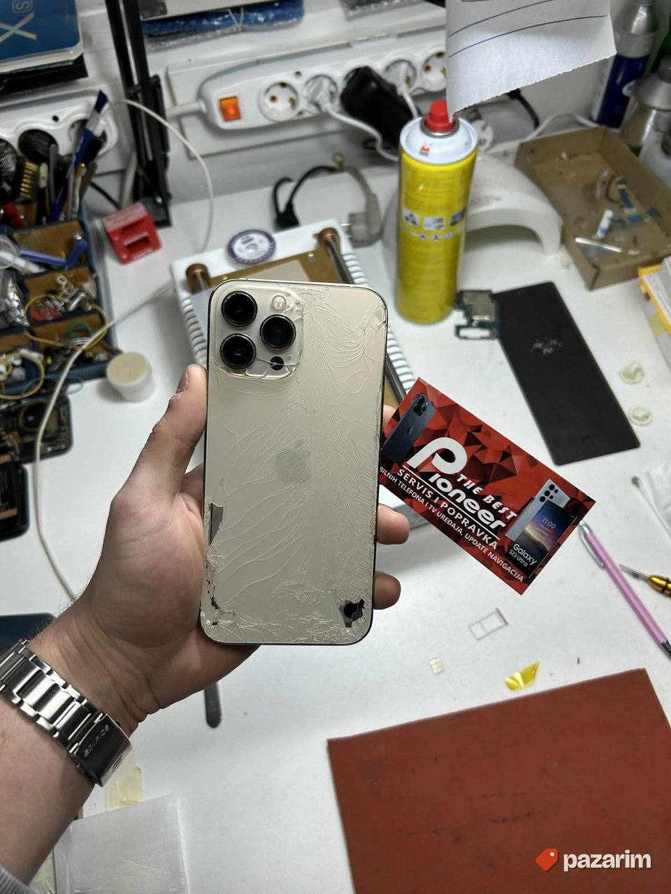 iPhone 14 Plus zamena ledja /poklopca/ zadnjeg stakla 1