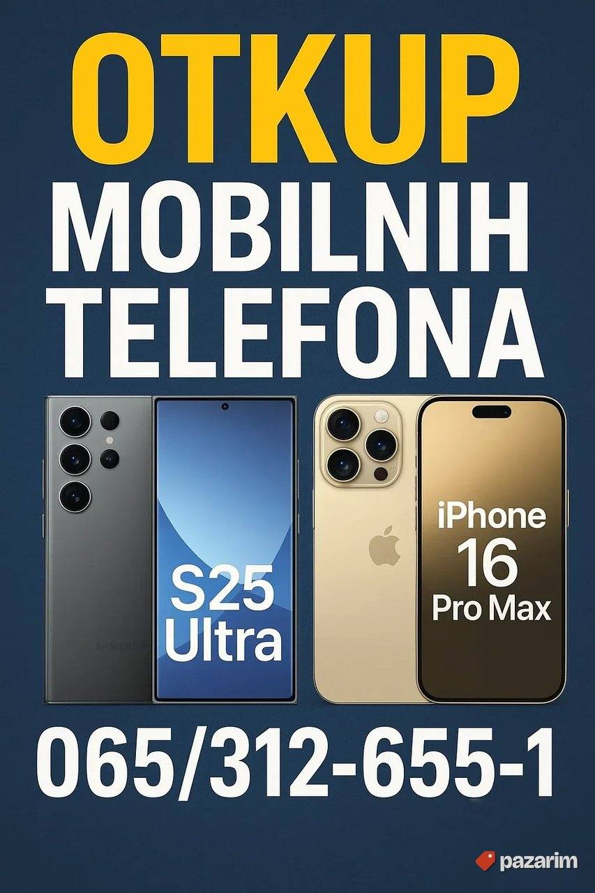 OTKUP Mobilnih Telefona Kraljevo Samsung/iPhone/Huawei 1