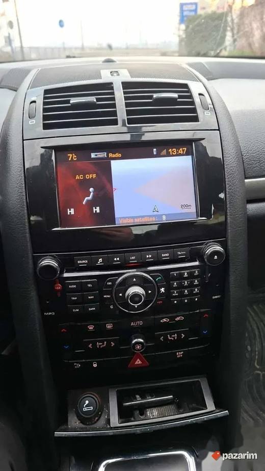Update/Azuriranje mapa na Peugeot 407 2009god