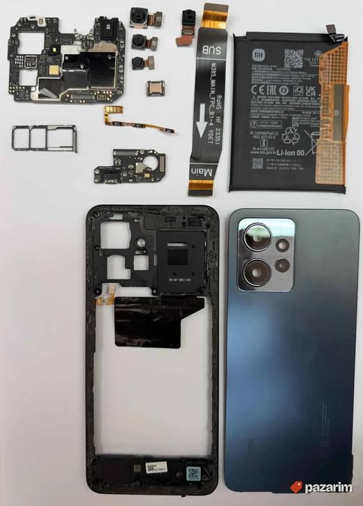 Redmi Note 12 4G Delovi Ploca/baterija/flet/poklopac
