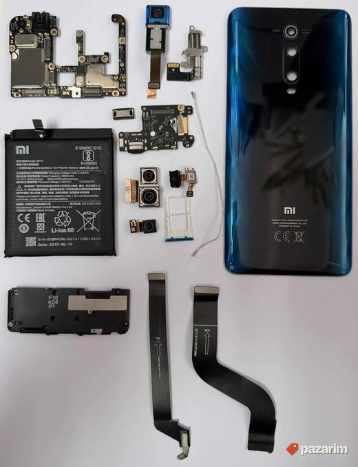 Xiaomi Mi 9T Delovi Maticna ploca/poklopac/baterija/punjenje