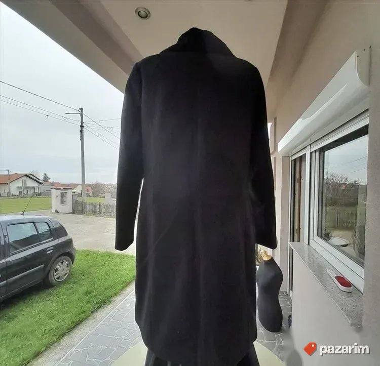 Ženski crni kaput Tim br 46 2