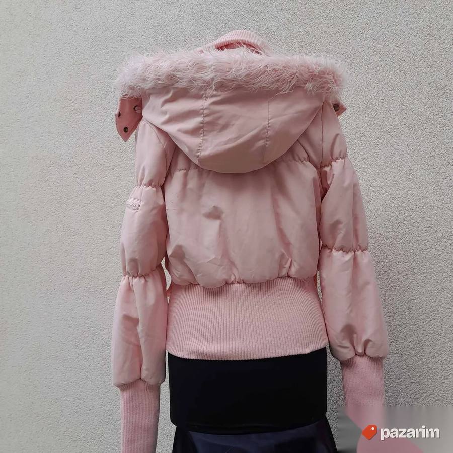 Roze jakna sa kapuljačom br 38 6