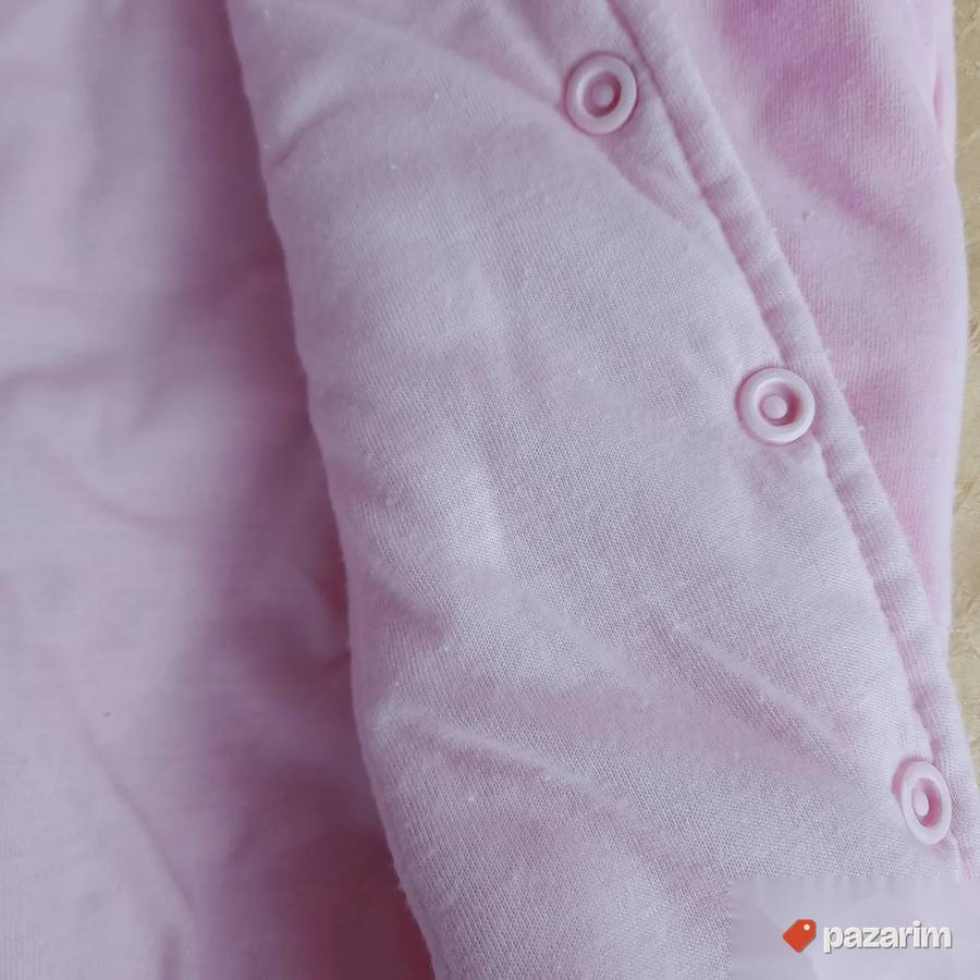 Roze pamučni skafander za devojčicu uzrasta 1 god 4