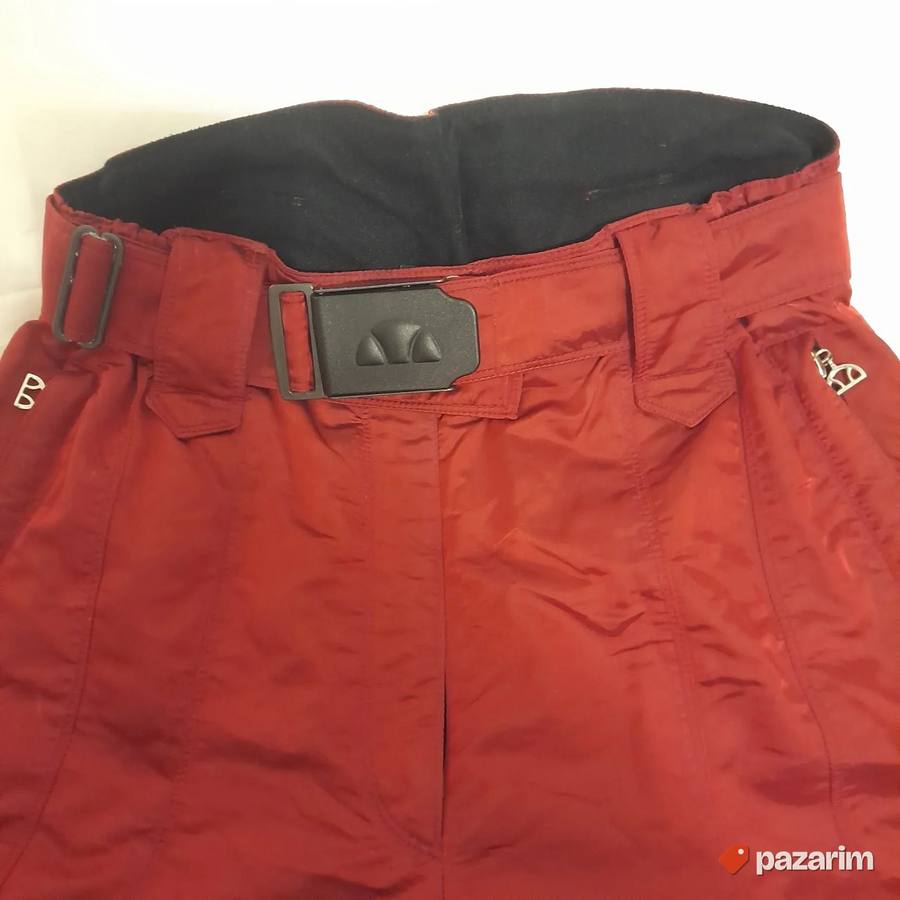 ženske metalik bordo ski pantalone Ellesse br 42 5
