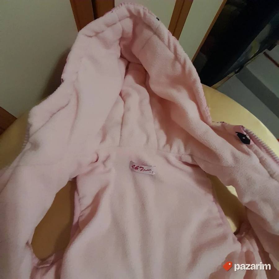 Prsluk sa kapuljačom za devojčicu od 2 god 4
