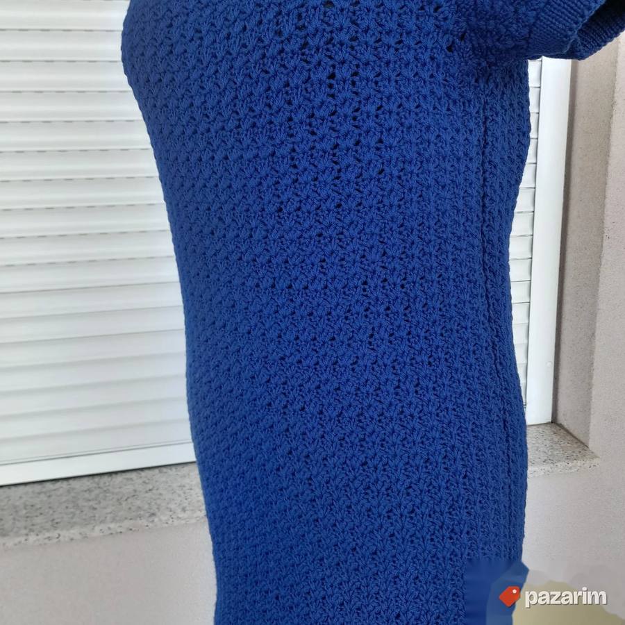Trikotažna haljina od vunice vel 36-38 3