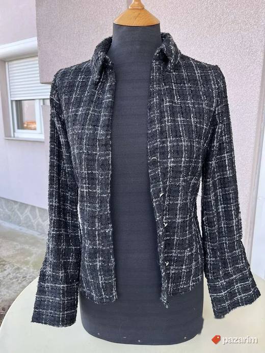 Zara S košulja u šanel stilu