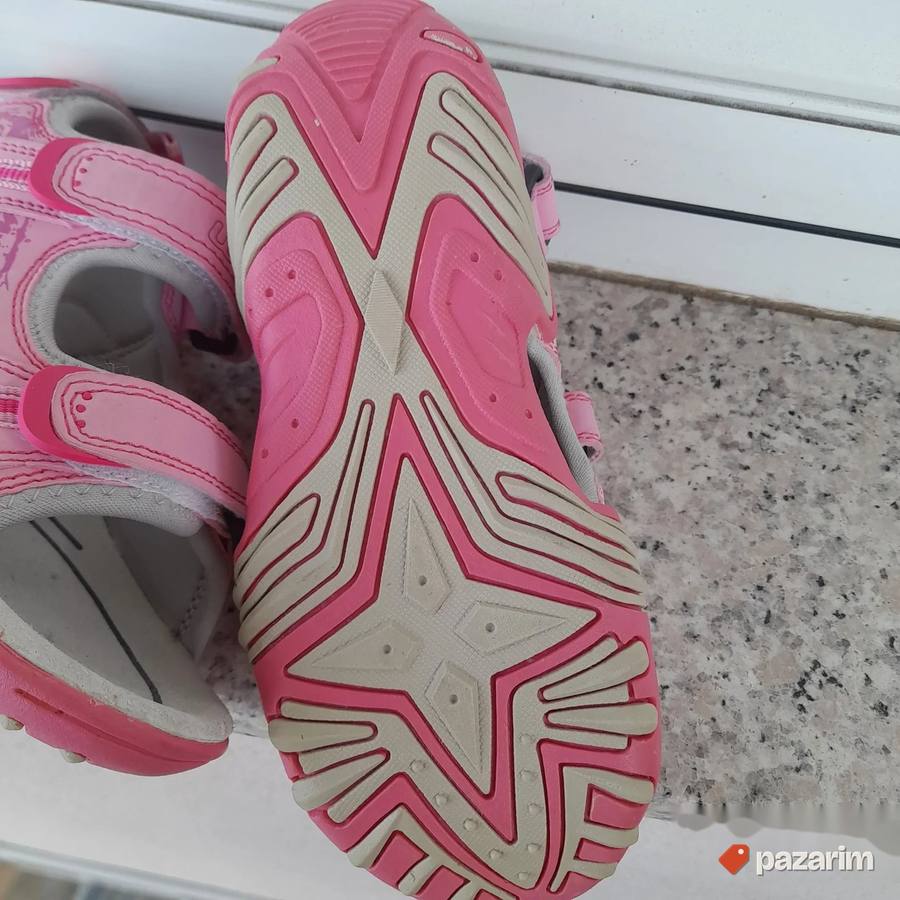 Vink sportske kožne sandale za devojčice br 33 3