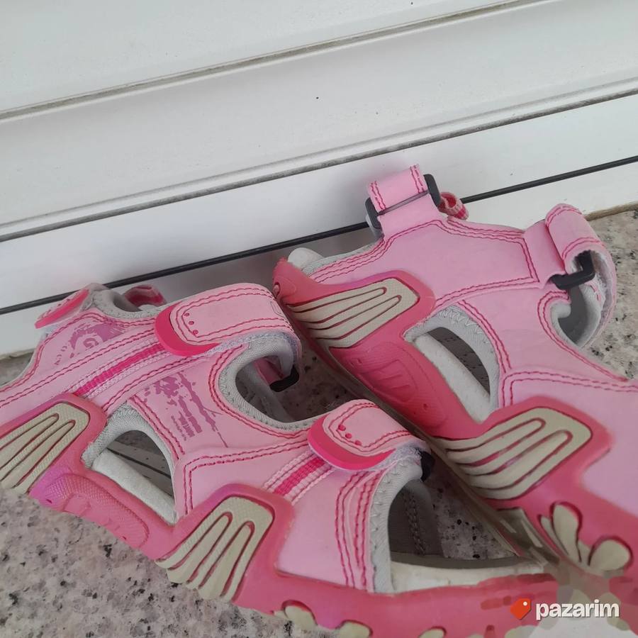 Vink sportske kožne sandale za devojčice br 33 4