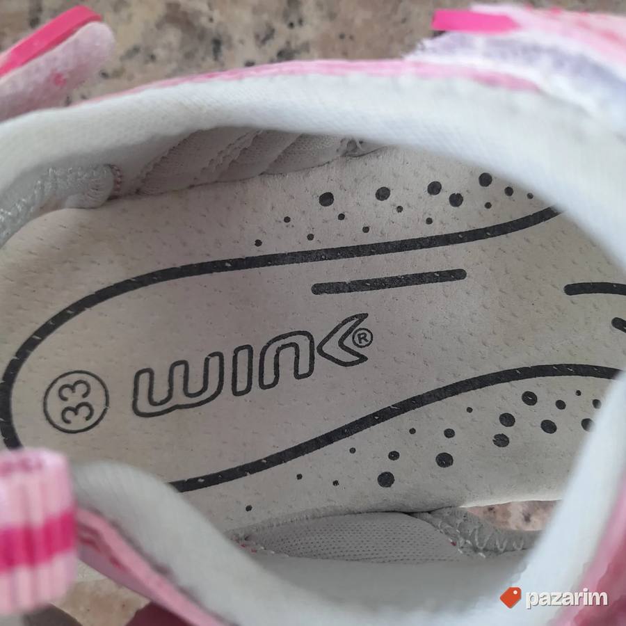 Vink sportske kožne sandale za devojčice br 33 6