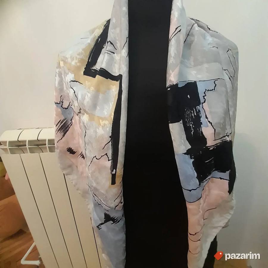 ručno oslikane svilene marame i ešarpe 7