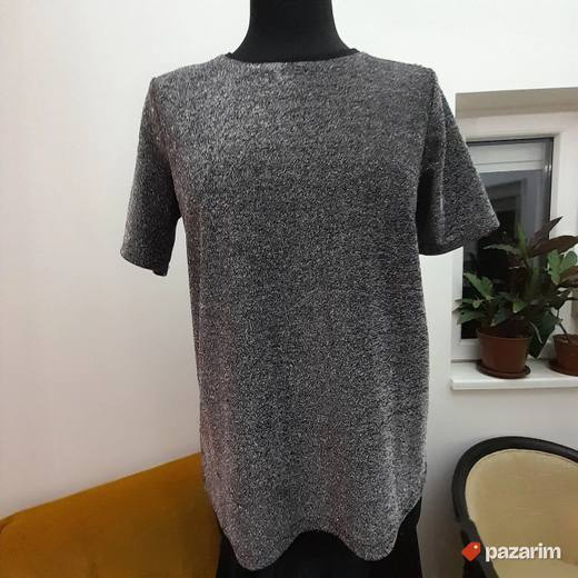 Pimkie srebrno siva bluza vel M