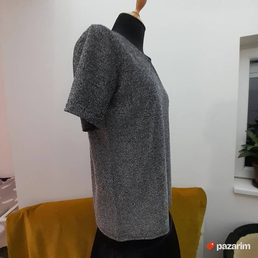 Pimkie srebrno siva bluza vel M 4