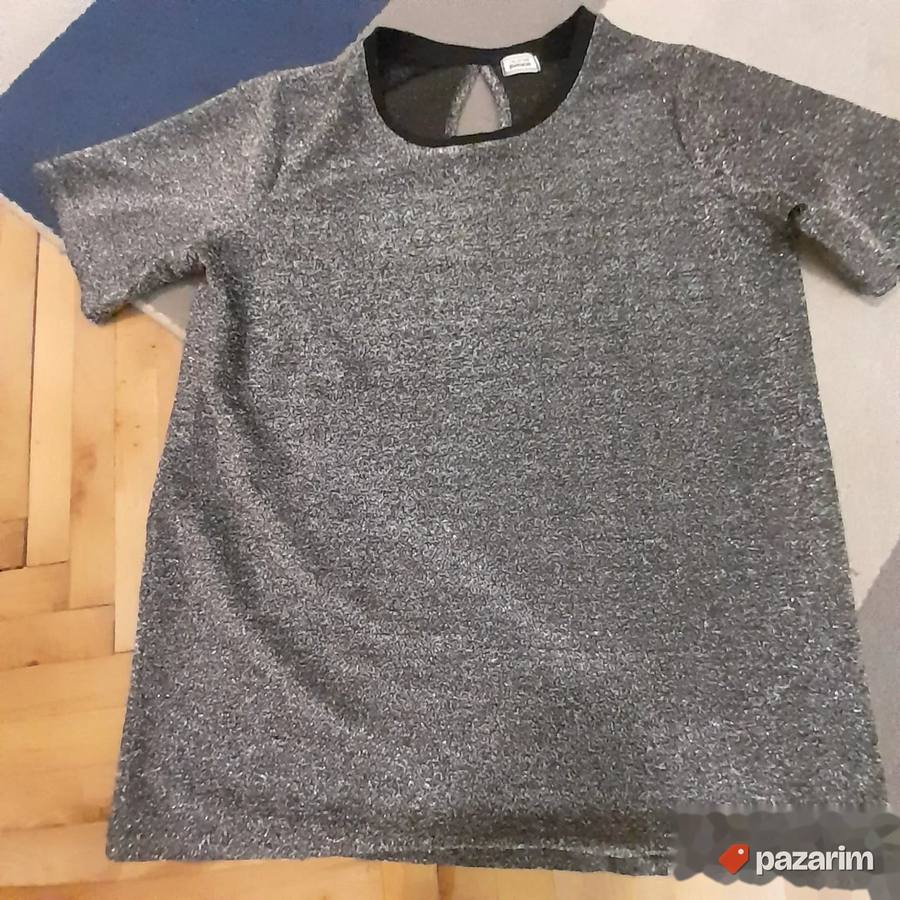 Pimkie srebrno siva bluza vel M 8