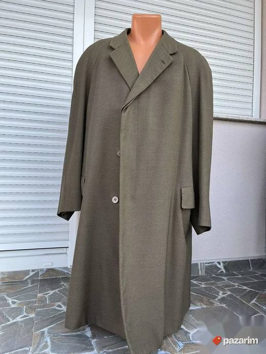 Petrolej zeleni vintage muški kaput 52-54