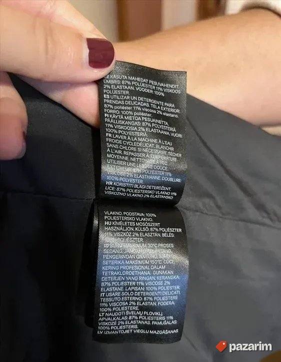 Ženski sivi kaput H&M vel 36 2