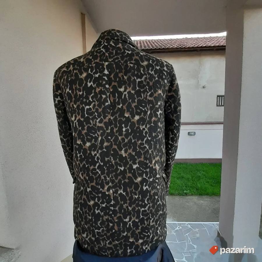 Oversize kaputić u leopard dezenu vel XS 4