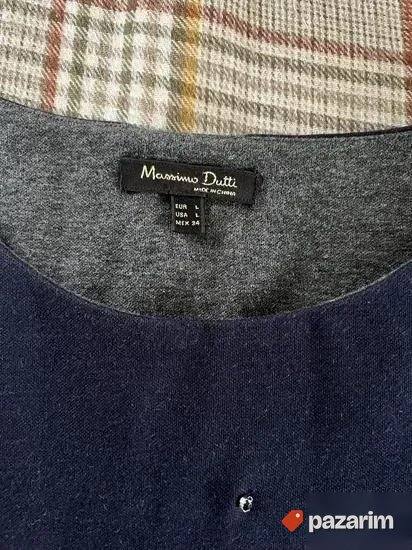 Massimo Dutti teget bluza sa draguljima vel M 3