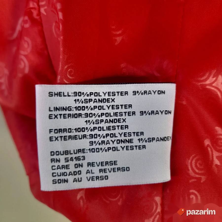 Crveni kaputić bez rukava vel S 8