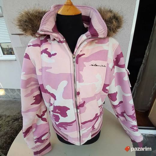 Military jakna sa kapuljačom vel L