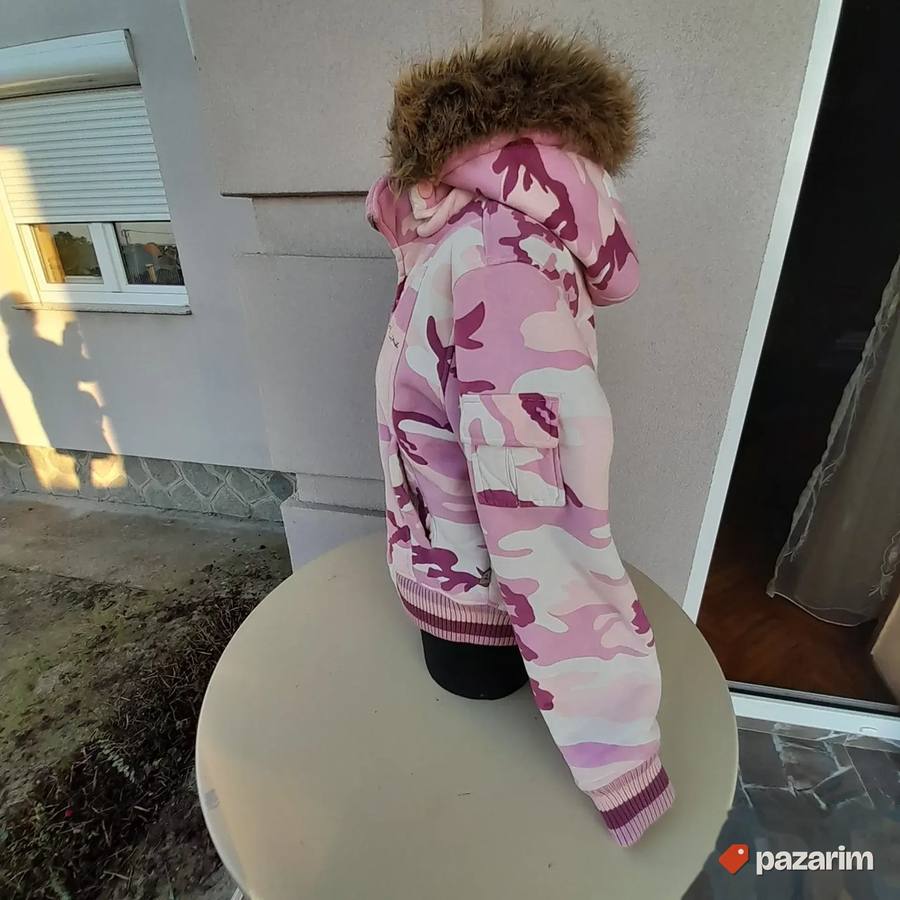 Military jakna sa kapuljačom vel L 2