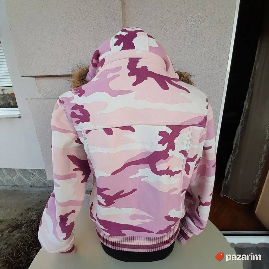 Military jakna sa kapuljačom vel L 3