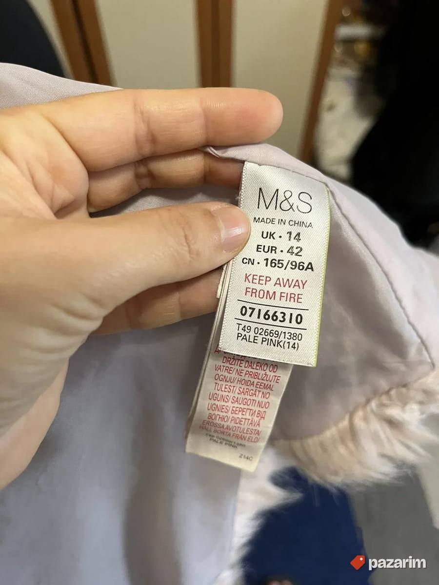 Bundica M&S od eko krzna vel 40-42 6