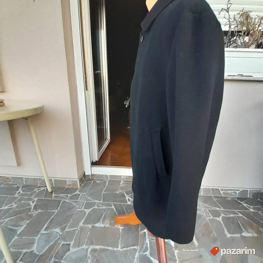 Muški crni kaput Stafford ve S 6