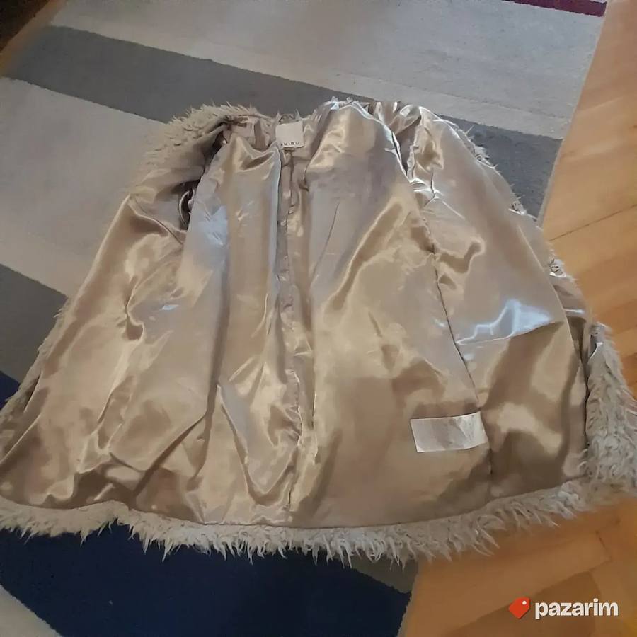 Amisu krem bundica vel 38 4