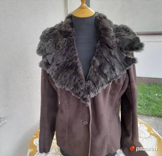 Jakna od prevrnute kože (eko) br. 46