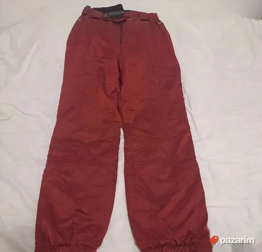 Ženske metalik bordo ski pantalone Ellesse br 42