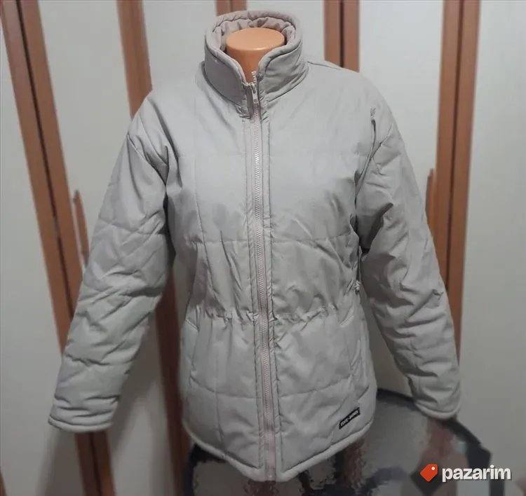 Ženska gumirana bež jakna XXL 3